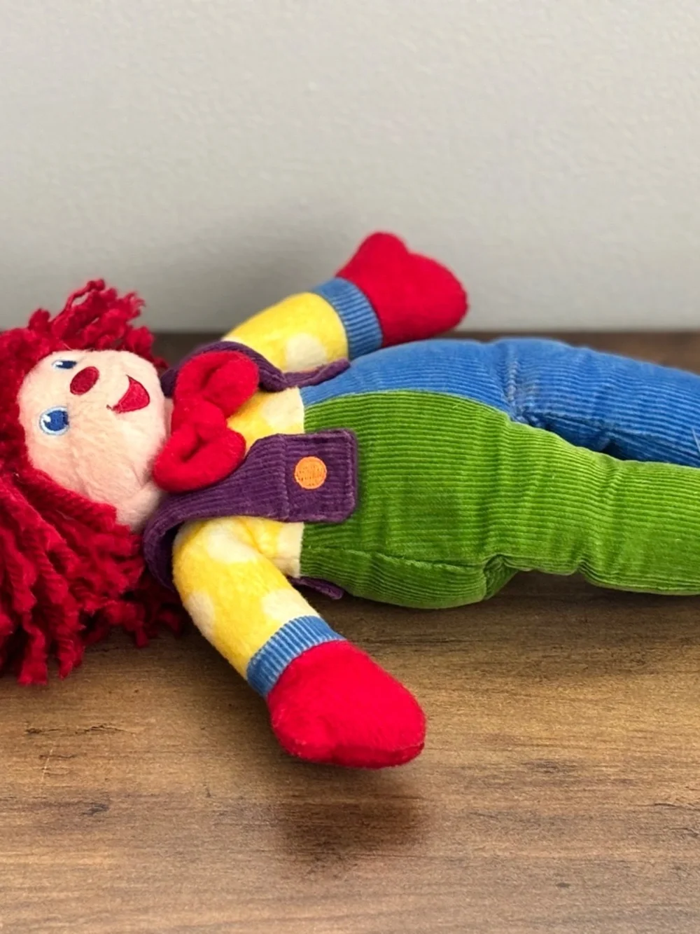 VINTAGE Gymboree Gymbo Clown Plush Doll Stuffed Toy 2004 Laughing SOUND WORKS